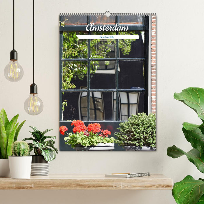 Amsterdam detailverliebt (CALVENDO Wandkalender 2026)