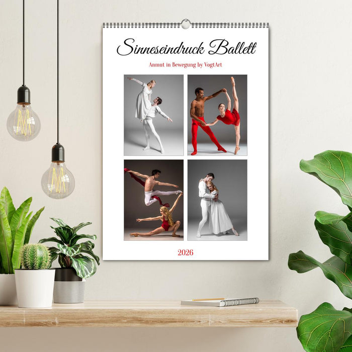 Sinneseindruck Ballett (CALVENDO Wandkalender 2026)