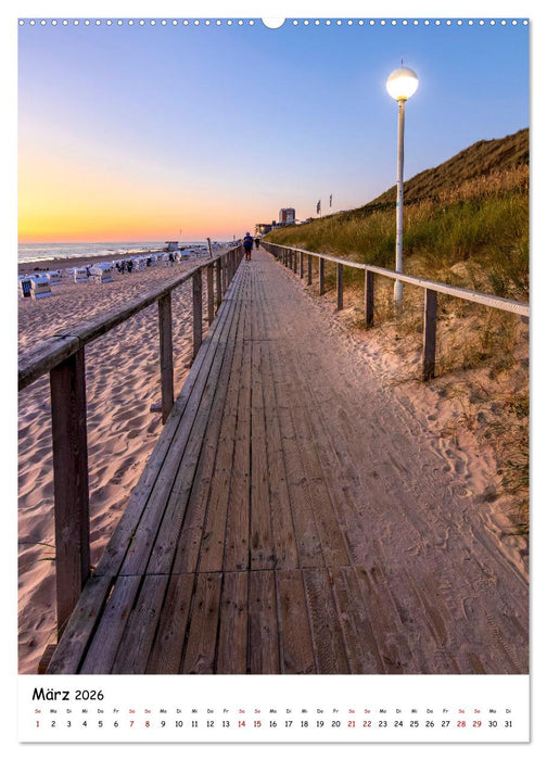 Bezauberndes Sylt (CALVENDO Premium Wandkalender 2026)