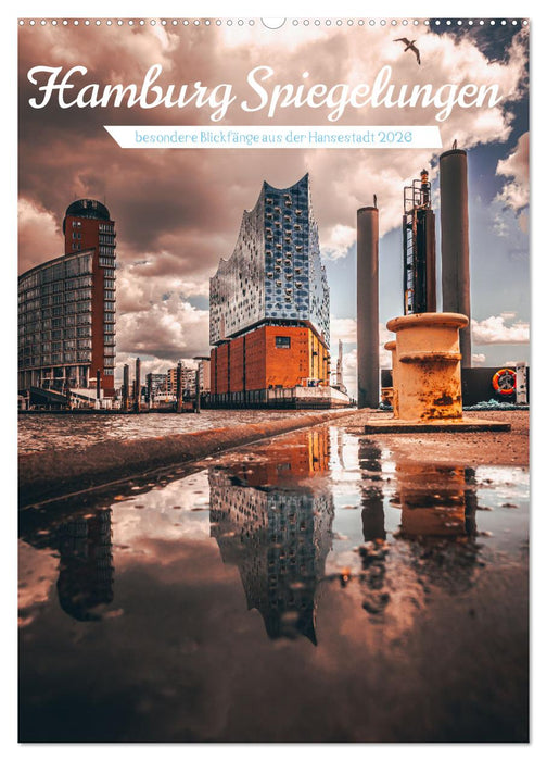 Hamburg Spiegelungen 2026 (CALVENDO Wandkalender 2026)
