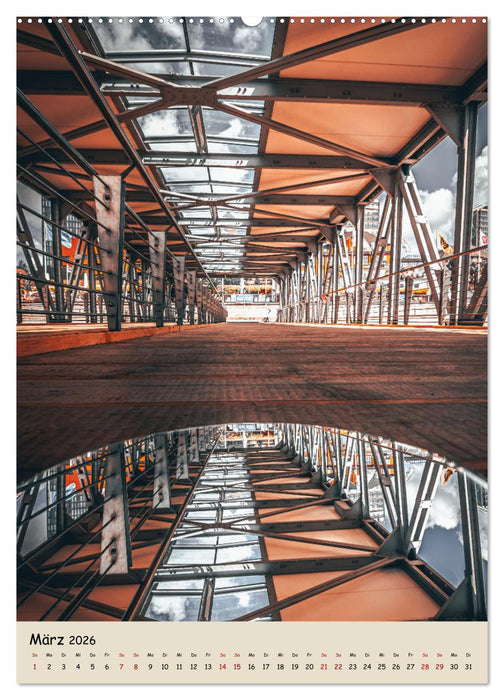 Hamburg Spiegelungen 2026 (CALVENDO Wandkalender 2026)