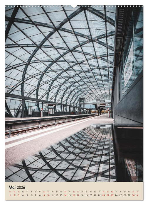 Hamburg Spiegelungen 2026 (CALVENDO Wandkalender 2026)