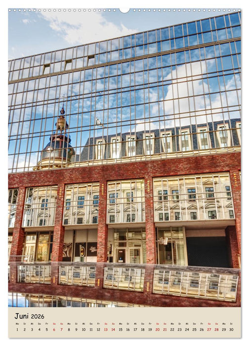 Hamburg Spiegelungen 2026 (CALVENDO Wandkalender 2026)