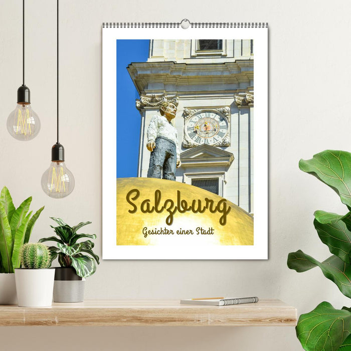 Salzburg - Gesichter einer Stadt (CALVENDO Wandkalender 2026)