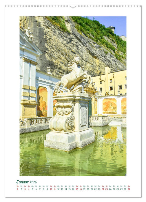 Salzburg - Gesichter einer Stadt (CALVENDO Wandkalender 2026)