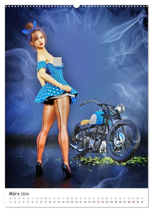 Sexy Frauen und heiße Öfen (CALVENDO Wandkalender 2026)