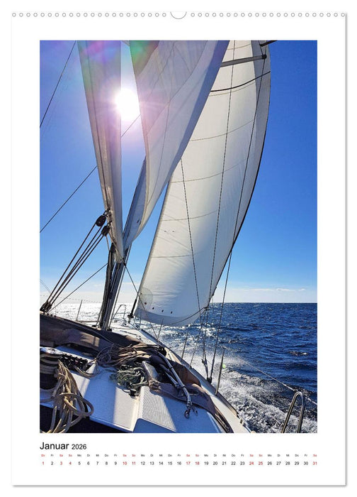 Segeln - auf Kurs (CALVENDO Premium Wandkalender 2026)