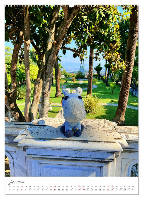 Schorschi auf Reisen (CALVENDO Premium Wandkalender 2026)