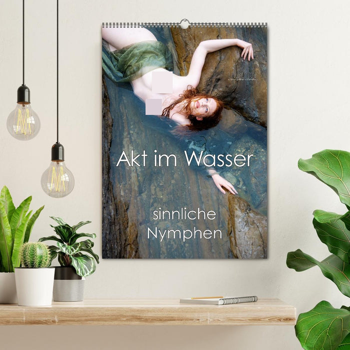 Akt im Wasser - sinnliche Nymphen (CALVENDO Wandkalender 2026)