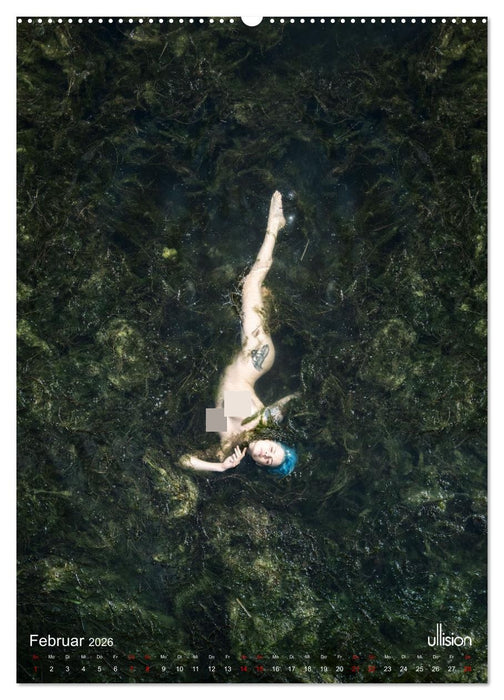 Akt im Wasser - sinnliche Nymphen (CALVENDO Wandkalender 2026)