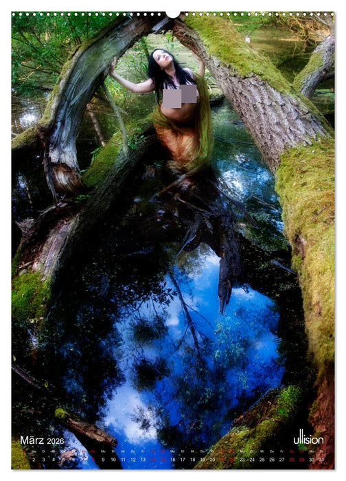 Akt im Wasser - sinnliche Nymphen (CALVENDO Wandkalender 2026)