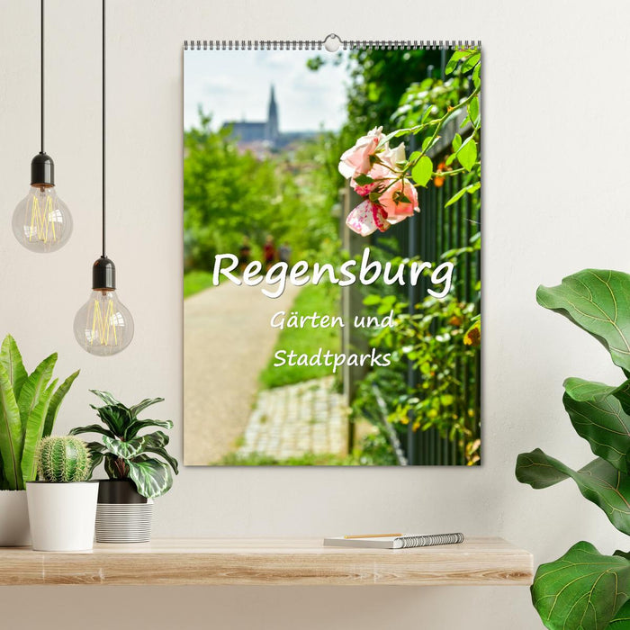 Regensburg Gärten und Stadtparks (CALVENDO Wandkalender 2026)