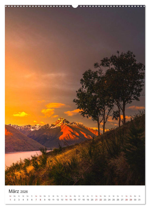 Faszinierendes Neuseeland (CALVENDO Wandkalender 2026)