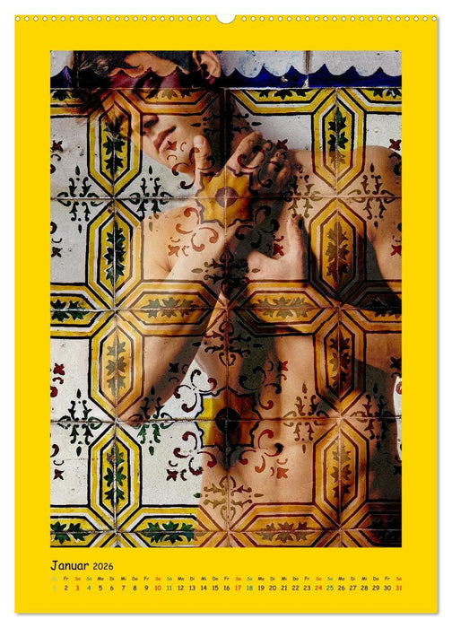 Männer mit Fassade (CALVENDO Wandkalender 2026)