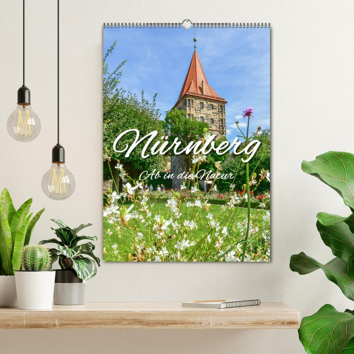 Nürnberg Ab in die Natur (CALVENDO Wandkalender 2026)