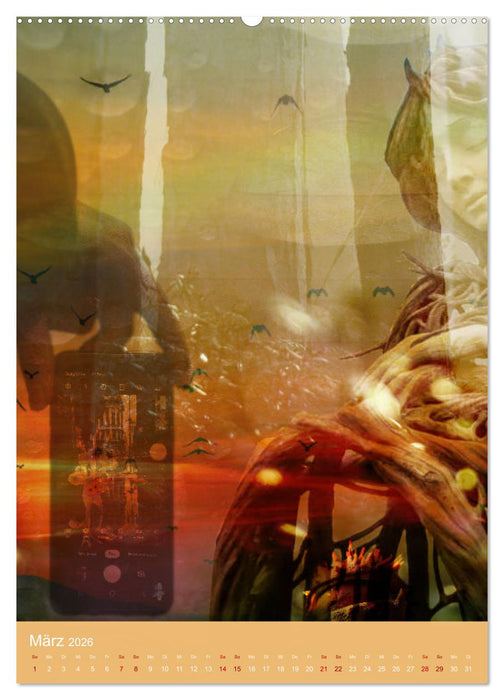 Fantastischer Wegbegleiter (CALVENDO Wandkalender 2026)
