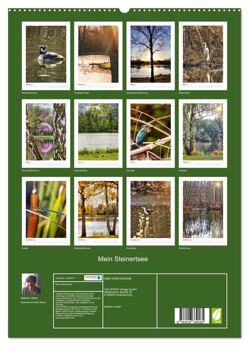 Mein Steinertsee (CALVENDO Premium Wandkalender 2026)