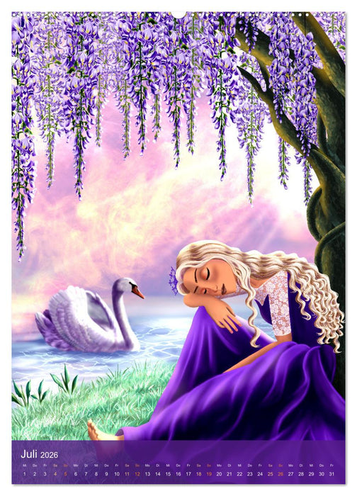 Meine Prinzessin (CALVENDO Premium Wandkalender 2026)