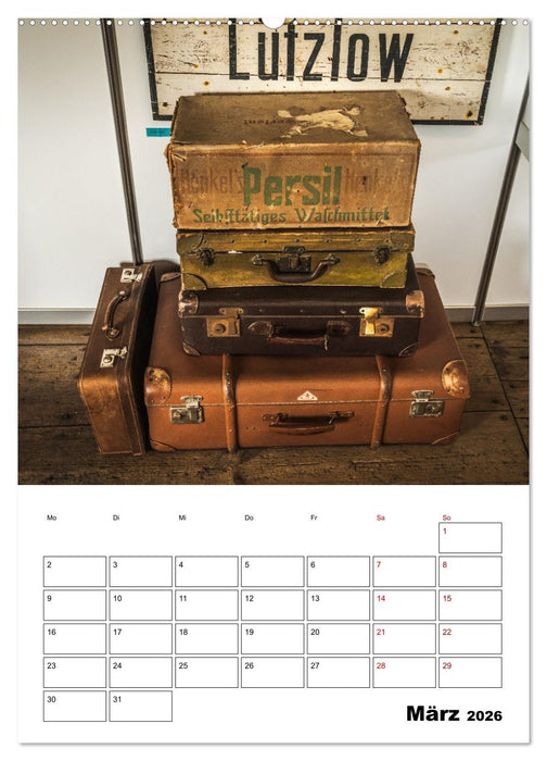 Klein- und Privatbahn Museum Gramzow (CALVENDO Wandkalender 2026)