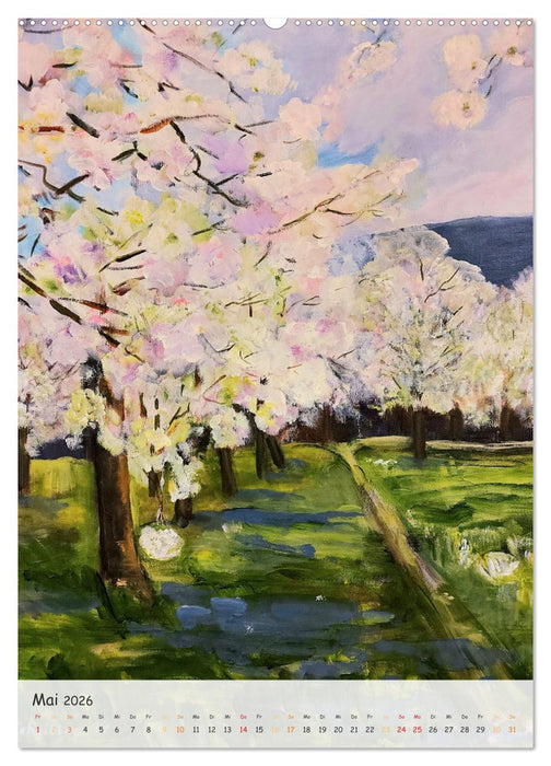 Malerische Jahresreise (CALVENDO Premium Wandkalender 2026)