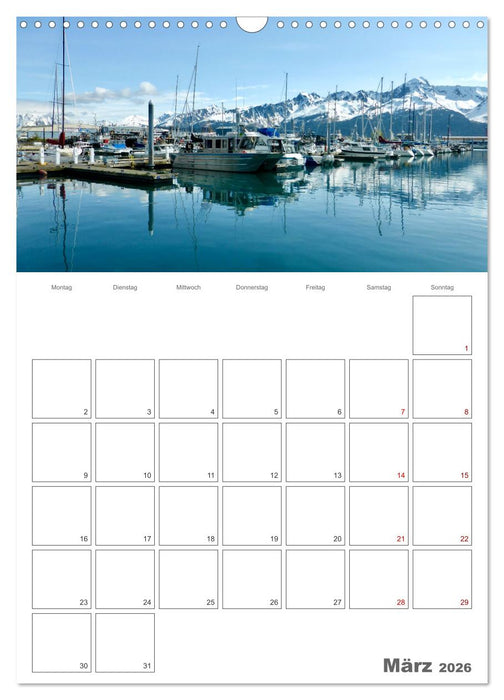 Alaska für alle die genug vom träumen haben (CALVENDO Wandkalender 2026)
