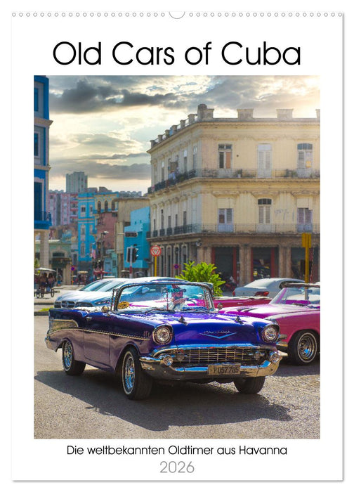 Old Cars of Cuba (CALVENDO Wandkalender 2026)