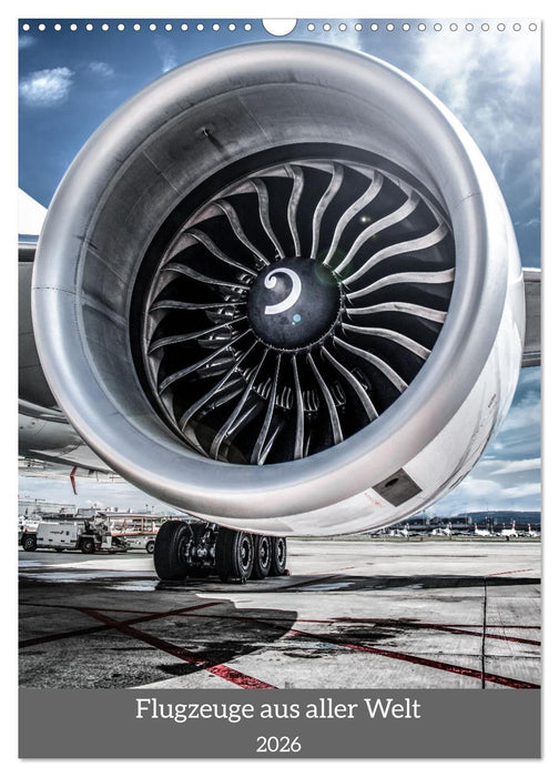 Flugzeuge aus aller Welt (CALVENDO Wandkalender 2026)