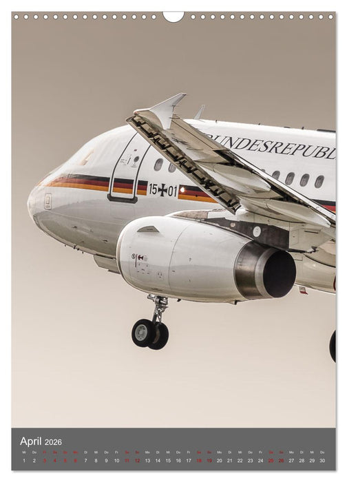 Flugzeuge aus aller Welt (CALVENDO Wandkalender 2026)