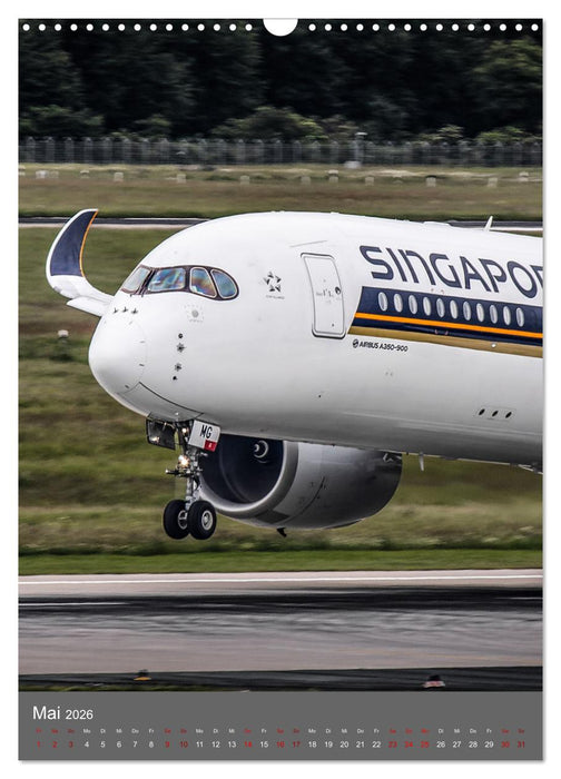 Flugzeuge aus aller Welt (CALVENDO Wandkalender 2026)