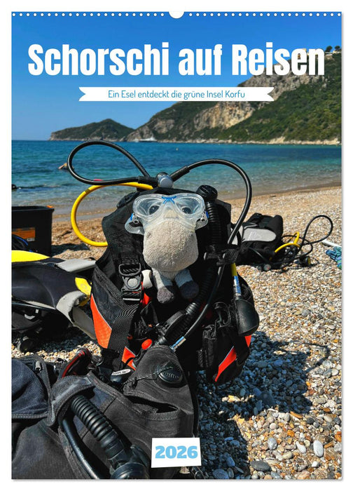 Schorschi auf Reisen (CALVENDO Wandkalender 2026)