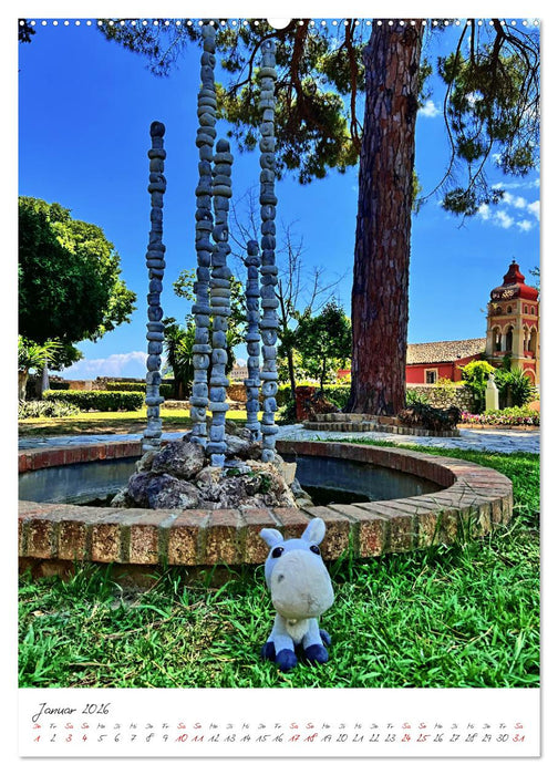 Schorschi auf Reisen (CALVENDO Wandkalender 2026)