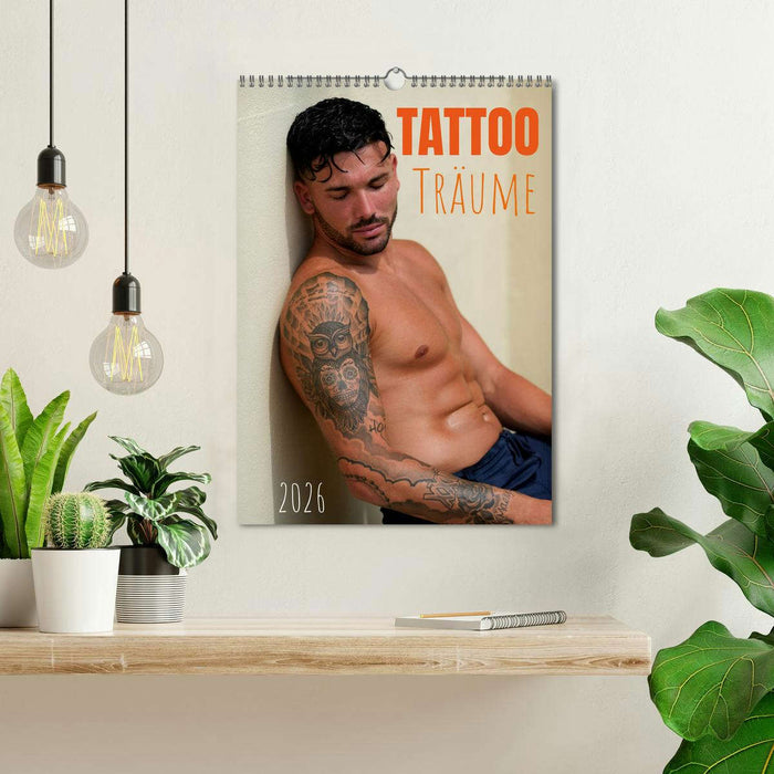 Tattooträume (CALVENDO Wandkalender 2026)