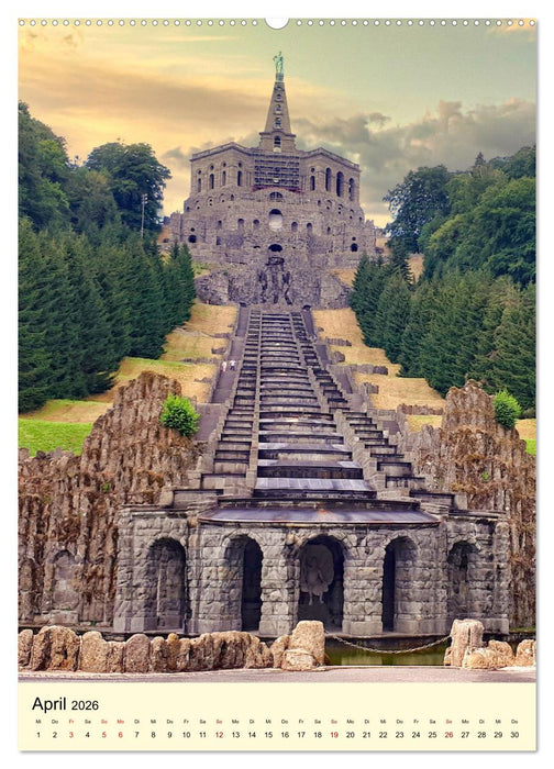 Welterbe Herkules (CALVENDO Premium Wandkalender 2026)