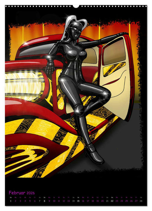 CYBER PINUPS (CALVENDO Premium Wandkalender 2026)