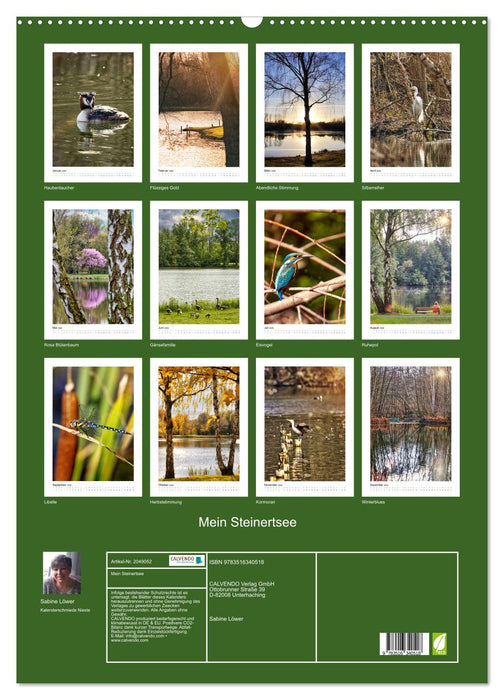 Mein Steinertsee (CALVENDO Wandkalender 2026)