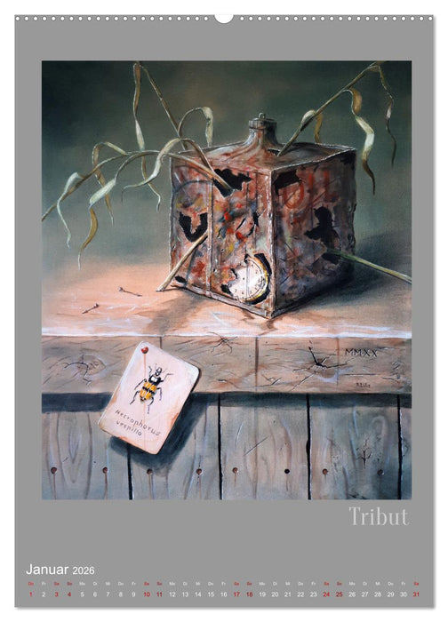 ART der Betrachtung (CALVENDO Premium Wandkalender 2026)