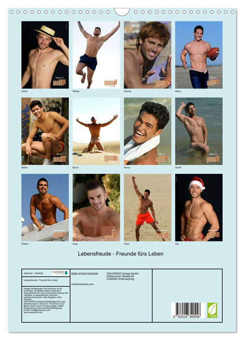 Lebensfreude - Freunde fürs Leben (CALVENDO Wandkalender 2026)