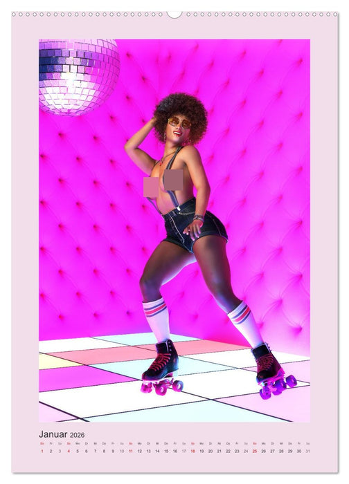 Pin Up Tänzerinnen (CALVENDO Wandkalender 2026)