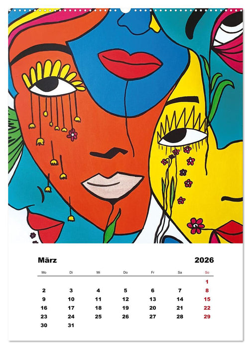 Pop Art - Atelier Zippo (CALVENDO Premium Wandkalender 2026)