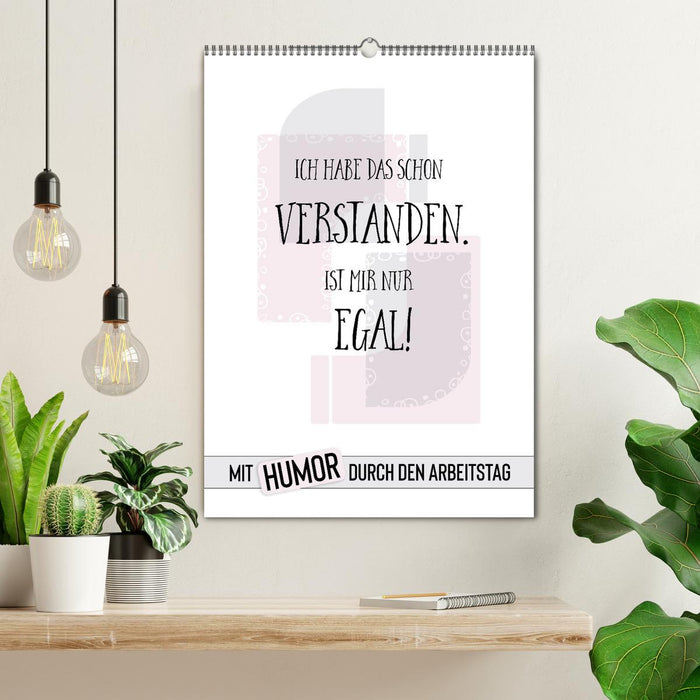 Mit Humor durch den Arbeitstag (CALVENDO Wandkalender 2026)