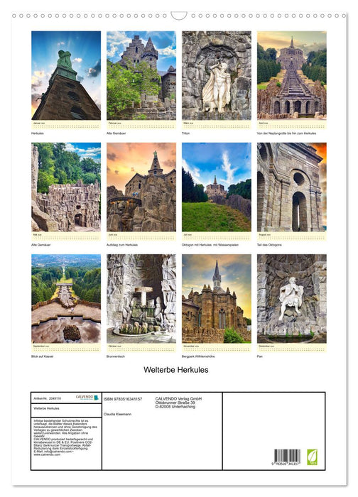 Welterbe Herkules (CALVENDO Wandkalender 2026)