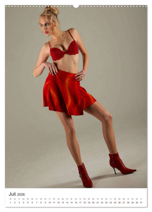 Nylon Fashion mit Elischeba Wilde (CALVENDO Premium Wandkalender 2026)