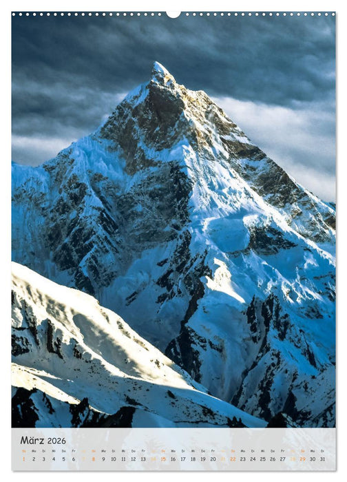 Bergriesen des Karakorum (CALVENDO Premium Wandkalender 2026)