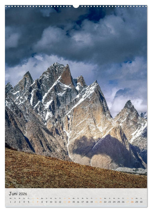 Bergriesen des Karakorum (CALVENDO Premium Wandkalender 2026)