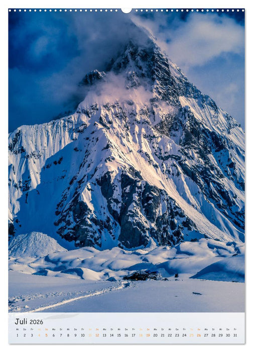 Bergriesen des Karakorum (CALVENDO Premium Wandkalender 2026)