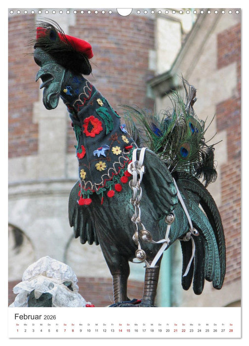 Bücher, Literaten, literarische Figuren (CALVENDO Wandkalender 2026)