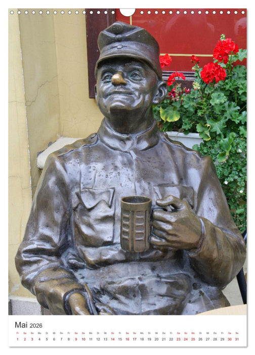 Bücher, Literaten, literarische Figuren (CALVENDO Wandkalender 2026)