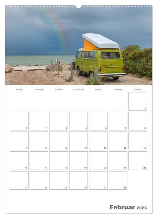 Vanlife Jahresplaner (CALVENDO Premium Wandkalender 2026)