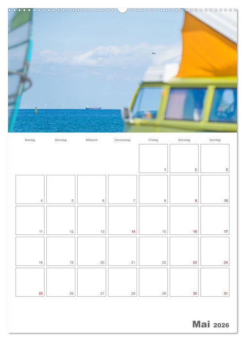 Vanlife Jahresplaner (CALVENDO Premium Wandkalender 2026)