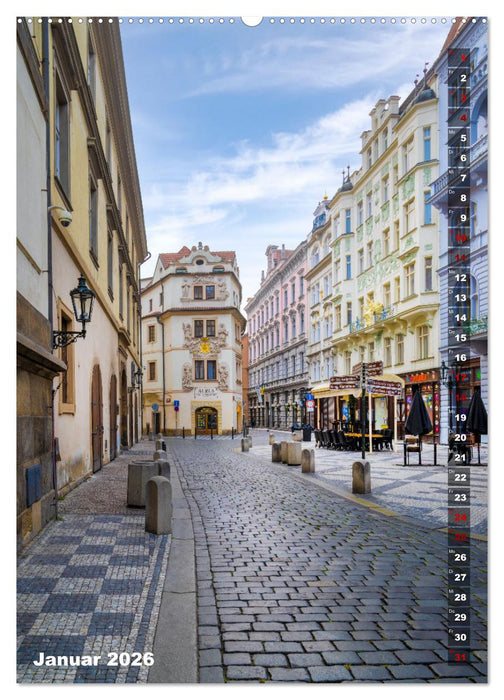 PRAG Historisches Stadtherz (CALVENDO Wandkalender 2026)